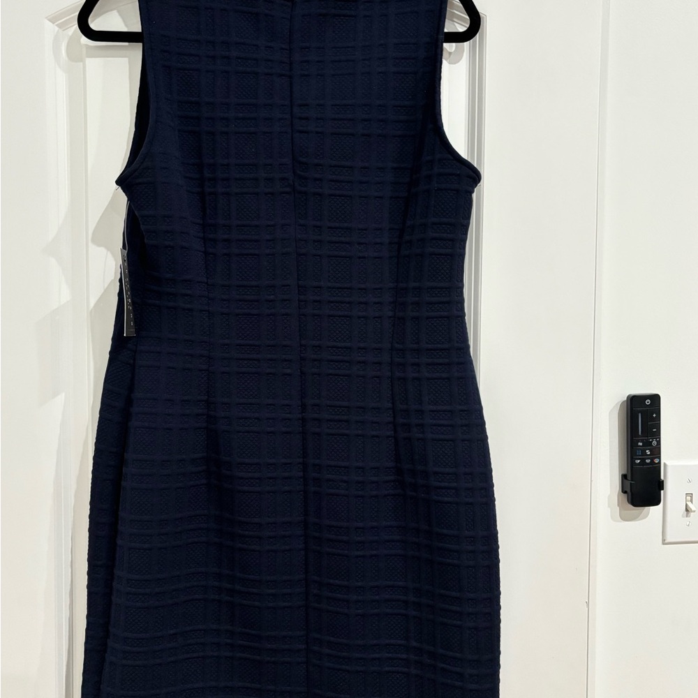 Sharagano Navy Sleeveless Dress NWT